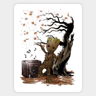 Autumn dance Sticker